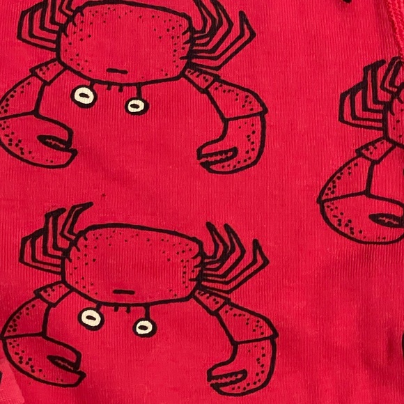 Red crabs pajamas - Picture 2 of 2